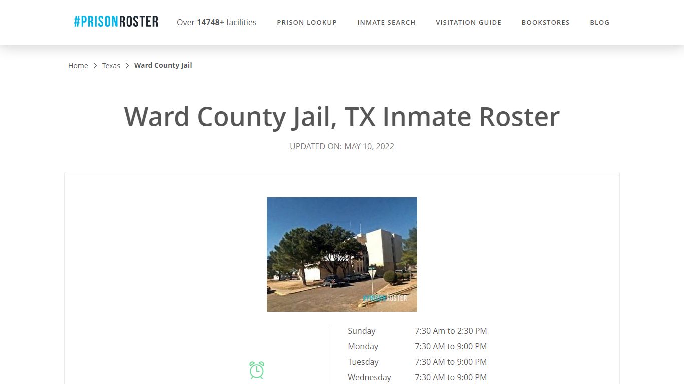 Ward County Jail, TX Inmate Roster